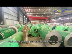 bande de bobine en acier inoxydable